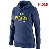 Nike Green Bay Packers Critical Victory Womens Pullover Hoodie (3)