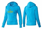 Nike Green Bay Packers Team Logo L.Blue Women Pullover Hoodies (3),baseball caps,new era cap wholesale,wholesale hats
