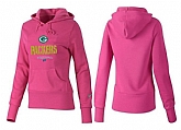 Nike Green Bay Packers Team Logo Pink Women Pullover Hoodies (4),baseball caps,new era cap wholesale,wholesale hats