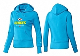 Nike Kansas City Chiefs Team Logo L.Blue Women Pullover Hoodies (2)
