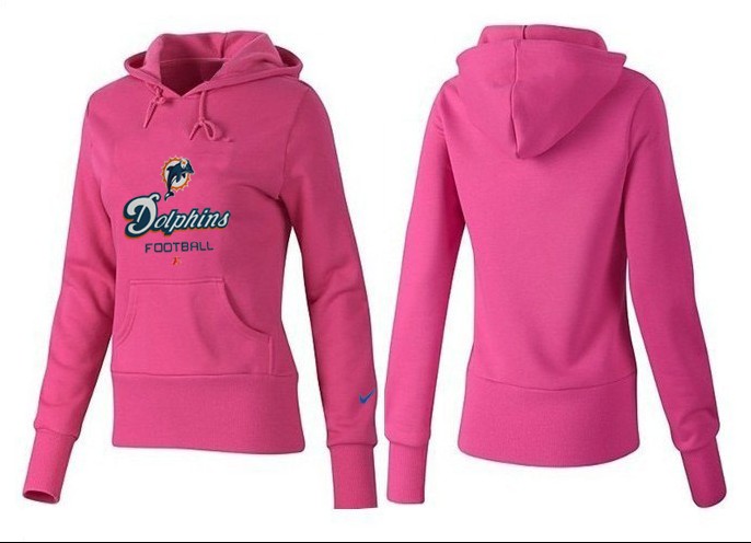 Nike Miami Dolphins Team Logo Pink Women Pullover Hoodies (4),We sell and wholesale Nike Miami Dolphins Team Logo Pink Women Pullover Hoodies (4) on line form chian!