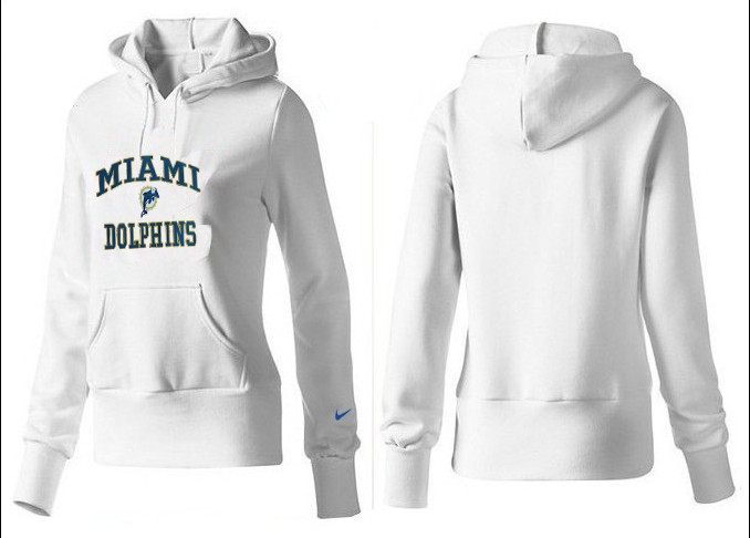 Nike Miami Dolphins Team Logo White Women Pullover Hoodies (1),We sell and wholesale Nike Miami Dolphins Team Logo White Women Pullover Hoodies (1) on line form chian!
