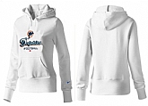 Nike Miami Dolphins Team Logo White Women Pullover Hoodies (3),baseball caps,new era cap wholesale,wholesale hats