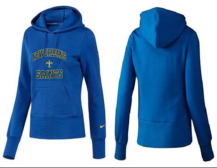 Nike New Orleans Saints Team Logo Blue Women Pullover Hoodies (2),We sell and wholesale Nike New Orleans Saints Team Logo Blue Women Pullover Hoodies (2) on line form chian!