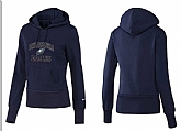 Nike Philadelphia Eagles Team Logo D.Blue Women Pullover Hoodies (4),baseball caps,new era cap wholesale,wholesale hats