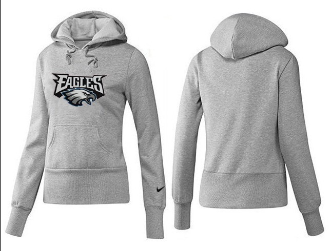Nike Philadelphia Eagles Team Logo Gray Women Pullover Hoodies (6),We sell and wholesale Nike Philadelphia Eagles Team Logo Gray Women Pullover Hoodies (6) on line form chian!