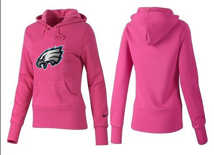 Nike Philadelphia Eagles Team Logo Pink Women Pullover Hoodies (2),We sell and wholesale Nike Philadelphia Eagles Team Logo Pink Women Pullover Hoodies (2) on line form chian!