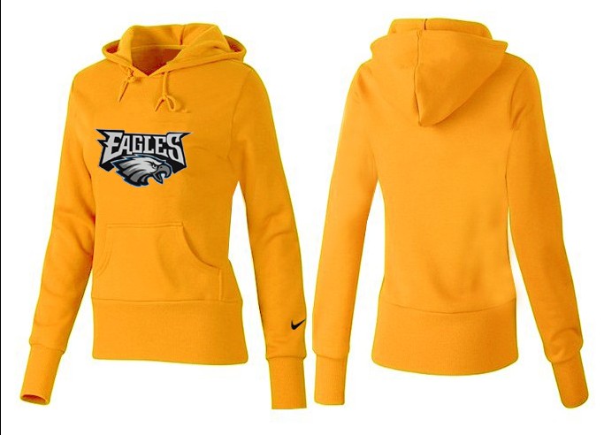 Nike Philadelphia Eagles Team Logo Yellow Women Pullover Hoodies (6),We sell and wholesale Nike Philadelphia Eagles Team Logo Yellow Women Pullover Hoodies (6) on line form chian!
