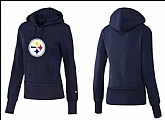 Nike Pittsburgh Steelers Team Logo D.Blue Women Pullover Hoodies (1),baseball caps,new era cap wholesale,wholesale hats