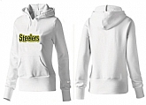 Nike Pittsburgh Steelers Team Logo White Women Pullover Hoodies (5),baseball caps,new era cap wholesale,wholesale hats