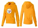 Nike Pittsburgh Steelers Team Logo Yellow Women Pullover Hoodies (1),baseball caps,new era cap wholesale,wholesale hats