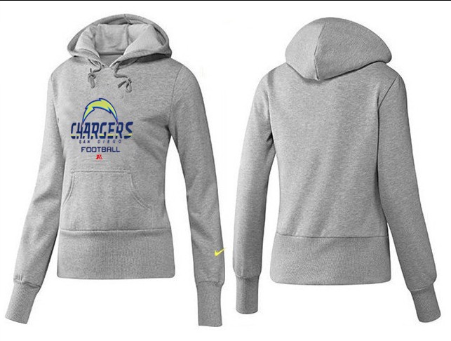 Nike San Diego Chargers Team Logo Gray Women Pullover Hoodies (2),We sell and wholesale Nike San Diego Chargers Team Logo Gray Women Pullover Hoodies (2) on line form chian!