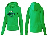 Nike San Diego Chargers Team Logo Green Women Pullover Hoodies (4),baseball caps,new era cap wholesale,wholesale hats