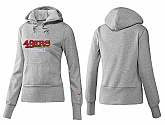 Nike San Francisco 49ers Team Logo Gray Women Pullover Hoodies (5),baseball caps,new era cap wholesale,wholesale hats