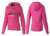 Nike San Francisco 49ers Team Logo Pink Women Pullover Hoodies (3),baseball caps,new era cap wholesale,wholesale hats