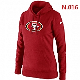 Nike San Francisco 49ers Team Logo Womens Pullover Hoodies (4),baseball caps,new era cap wholesale,wholesale hats