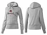 Nike Tampa Bay Buccaneers Team Logo Gray Women Pullover Hoodies (4),baseball caps,new era cap wholesale,wholesale hats