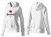 Nike Tampa Bay Buccaneers Team Logo White Women Pullover Hoodies (4),baseball caps,new era cap wholesale,wholesale hats