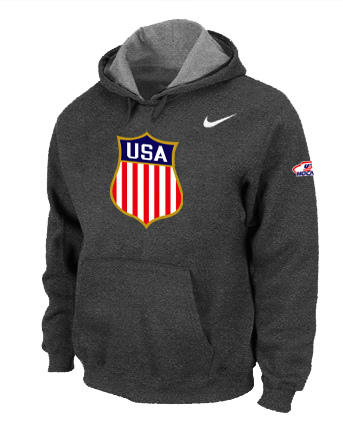 Nike Team USA Hockey Winter Olympics KO Pullover Performance Hoodie D.Grey,We sell and wholesale Nike Team USA Hockey Winter Olympics KO Pullover Performance Hoodie D.Grey on line form chian!