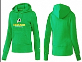Nike Washington Redskins Team Logo Green Women Pullover Hoodies (3),baseball caps,new era cap wholesale,wholesale hats