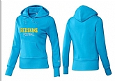 Nike Washington Redskins Team Logo L.Blue Women Pullover Hoodies (5),baseball caps,new era cap wholesale,wholesale hats