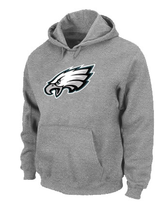 Philadelphia Eagles Logo Pullover Hoodie Grey,We sell and wholesale Philadelphia Eagles Logo Pullover Hoodie Grey on line form chian!