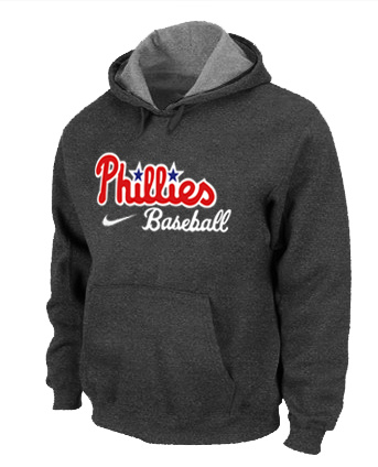 Philadelphia Phillies Pullover Hoodie D.Grey,We sell and wholesale Philadelphia Phillies Pullover Hoodie D.Grey on line form chian!