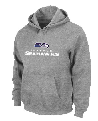 Seattle Seahawks Authentic Logo Pullover Hoodie Grey,We sell and wholesale Seattle Seahawks Authentic Logo Pullover Hoodie Grey on line form chian!