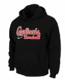 St. Louis Cardinals Pullover Hoodie Black,baseball caps,new era cap wholesale,wholesale hats