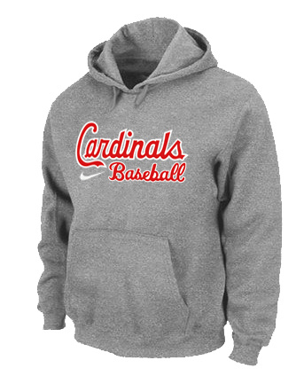 St. Louis Cardinals Pullover Hoodie Grey,We sell and wholesale St. Louis Cardinals Pullover Hoodie Grey on line form chian!