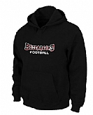 Tampa Bay Buccaneers font Pullover Hoodie Black,baseball caps,new era cap wholesale,wholesale hats