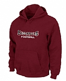 Tampa Bay Buccaneers font Pullover Hoodie Red,baseball caps,new era cap wholesale,wholesale hats