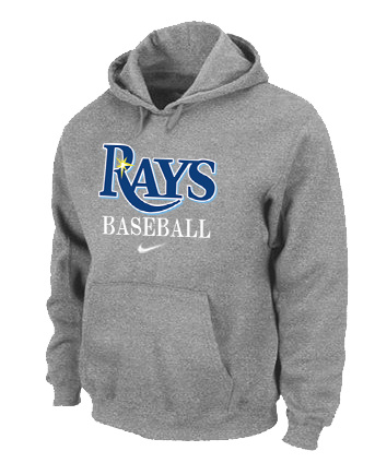 Tampa Bay Rays Pullover Hoodie Grey,We sell and wholesale Tampa Bay Rays Pullover Hoodie Grey on line form chian!