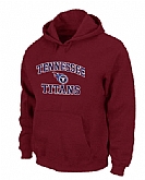 Tennessee Titans Heart x26 Soul Pullover Hoodie Red