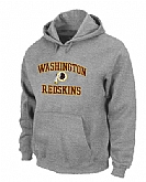 Washington Redskins Heart x26 Soul Pullover Hoodie Grey,baseball caps,new era cap wholesale,wholesale hats