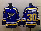 St. Louis Blues #30 Martin Brodeur 2014 Blue Jerseys,baseball caps,new era cap wholesale,wholesale hats