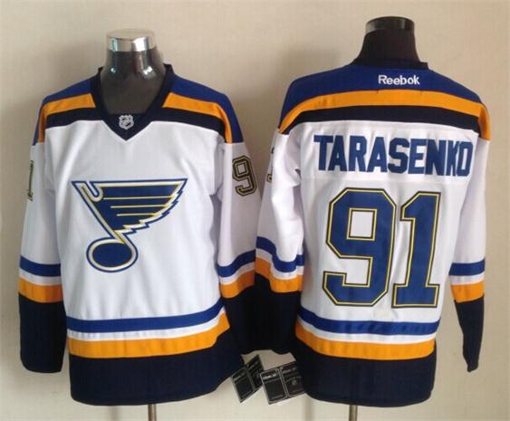 St. Louis Blues #91 Vladimir Tarasenko 2014 White Jerseys,We sell and wholesale St. Louis Blues #91 Vladimir Tarasenko 2014 White Jerseys on line form chian!