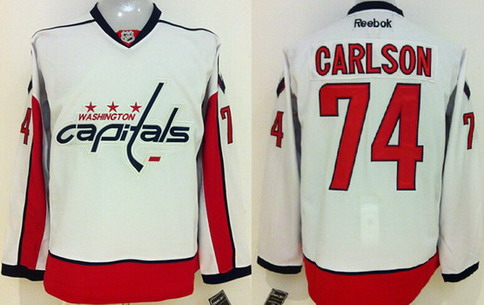 Washington Capitals #74 John Carlson White Jerseys,We sell and wholesale Washington Capitals #74 John Carlson White Jerseys on line form chian!