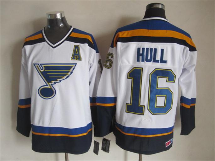 St. Louis Blues #16 Brett Hull 2014 White Throwback CCM Jerseys,We sell and wholesale St. Louis Blues #16 Brett Hull 2014 White Throwback CCM Jerseys on line form chian!