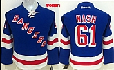 Womens New York Rangers #61 Rick Nash Blue Jerseys,baseball caps,new era cap wholesale,wholesale hats