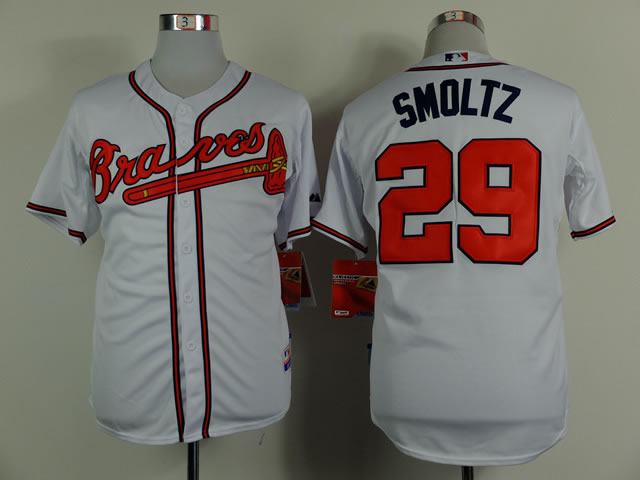 Atlanta Braves #29 John Smoltz White Cool Base Jerseys,We sell and wholesale Atlanta Braves #29 John Smoltz White Cool Base Jerseys on line form chian!