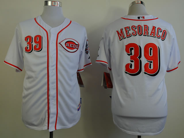 Cincinnati Reds #39 Devin Mesoraco White Jerseys,We sell and wholesale Cincinnati Reds #39 Devin Mesoraco White Jerseys on line form chian!