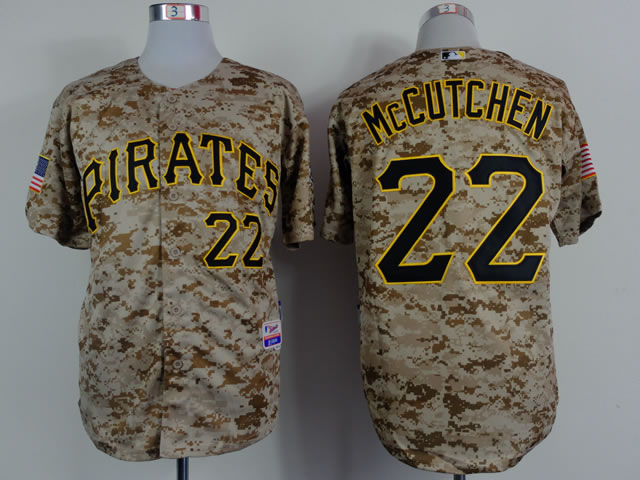 Pittsburgh Pirates #22 Andrew McCutchen 2015 Camo Jerseys,We sell and wholesale Pittsburgh Pirates #22 Andrew McCutchen 2015 Camo Jerseys on line form chian!