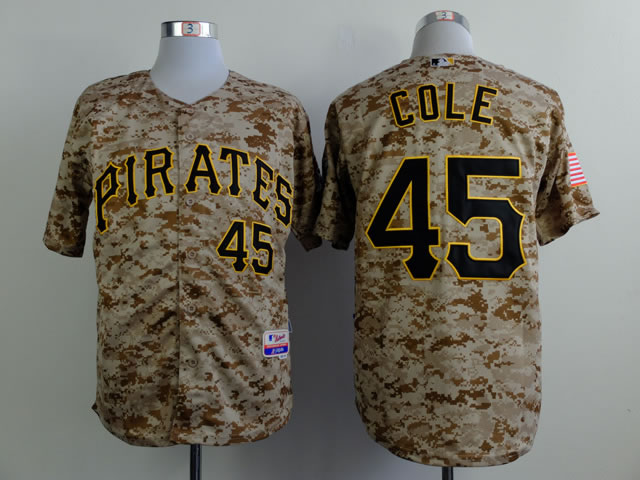 Pittsburgh Pirates #45 Gerrit Cole 2015 Camo Jerseys,We sell and wholesale Pittsburgh Pirates #45 Gerrit Cole 2015 Camo Jerseys on line form chian!
