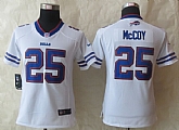 Womens Nike Limited Buffalo Bills #25 McCoy White Jerseys