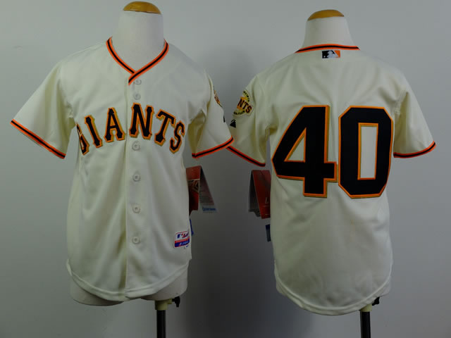 Youth San Francisco Giants #40 Madison Bumgarner Cream Jerseys,We sell and wholesale Youth San Francisco Giants #40 Madison Bumgarner Cream Jerseys on line form chian!