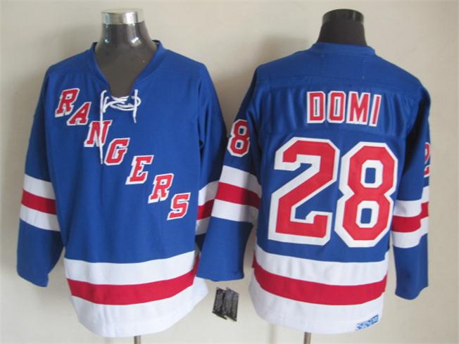 New York Rangers #28 Tie Domi Light Blue Throwback CCM Jerseys,We sell and wholesale New York Rangers #28 Tie Domi Light Blue Throwback CCM Jerseys on line form chian!