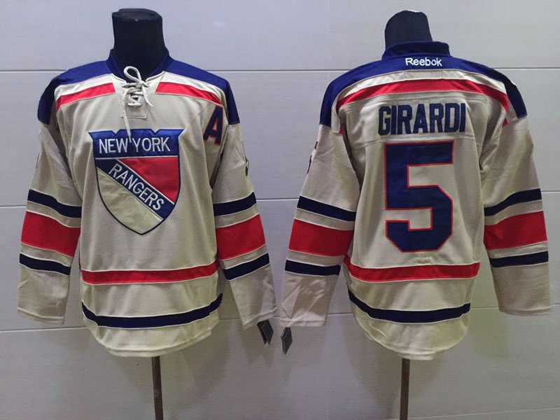 New York Rangers #5 Dan Girardi 2012 Winter Classic Cream Jerseys,We sell and wholesale New York Rangers #5 Dan Girardi 2012 Winter Classic Cream Jerseys on line form chian!