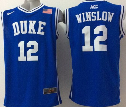 Duke Blue Devils #12 Justise Winslow 2015 Blue Round Collar Jerseys,We sell and wholesale Duke Blue Devils #12 Justise Winslow 2015 Blue Round Collar Jerseys on line form chian!
