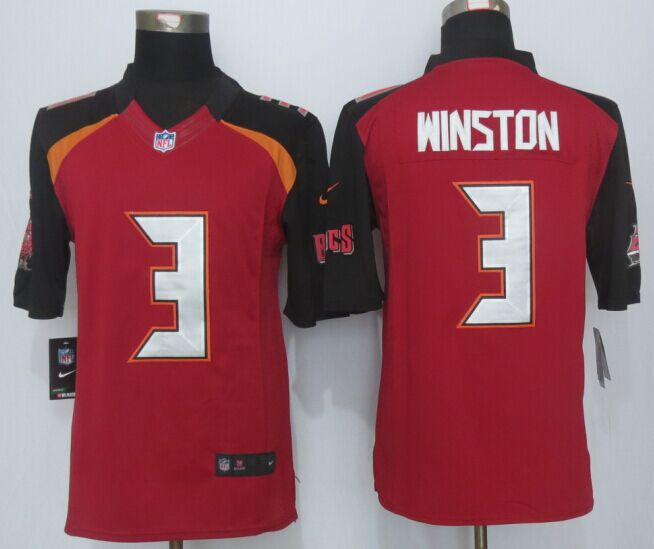 Nike Limited Tampa Bay Buccaneers #3 Jameis Winston Red Jerseys,We sell and wholesale Nike Limited Tampa Bay Buccaneers #3 Jameis Winston Red Jerseys on line form chian!